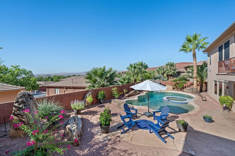 Red Rock Escape with Private Pool - St. George, Utah