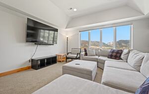 Upstairs TV area