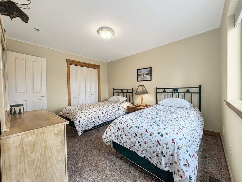 Upstairs Twin Beds