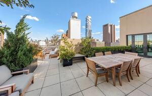 Elevated Elegance | 360° Terrace Penthouse Overlooking Manhattan’s Landmarks