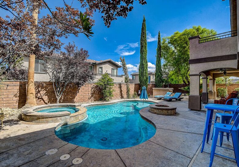 Las Vegas Retreat | Gated Oasis with Pool near the Strip - Las Vegas, Nevada
