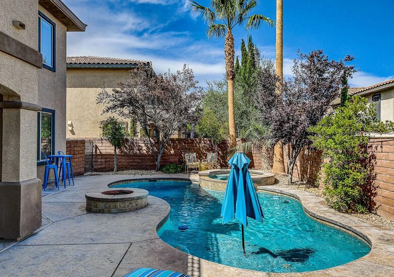 Las Vegas Retreat | Gated Oasis with Pool near the Strip - Las Vegas, Nevada