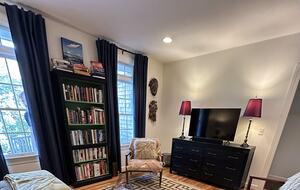 Den with TV