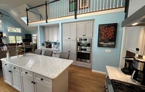 Kitchen with Double Oven & Microwave