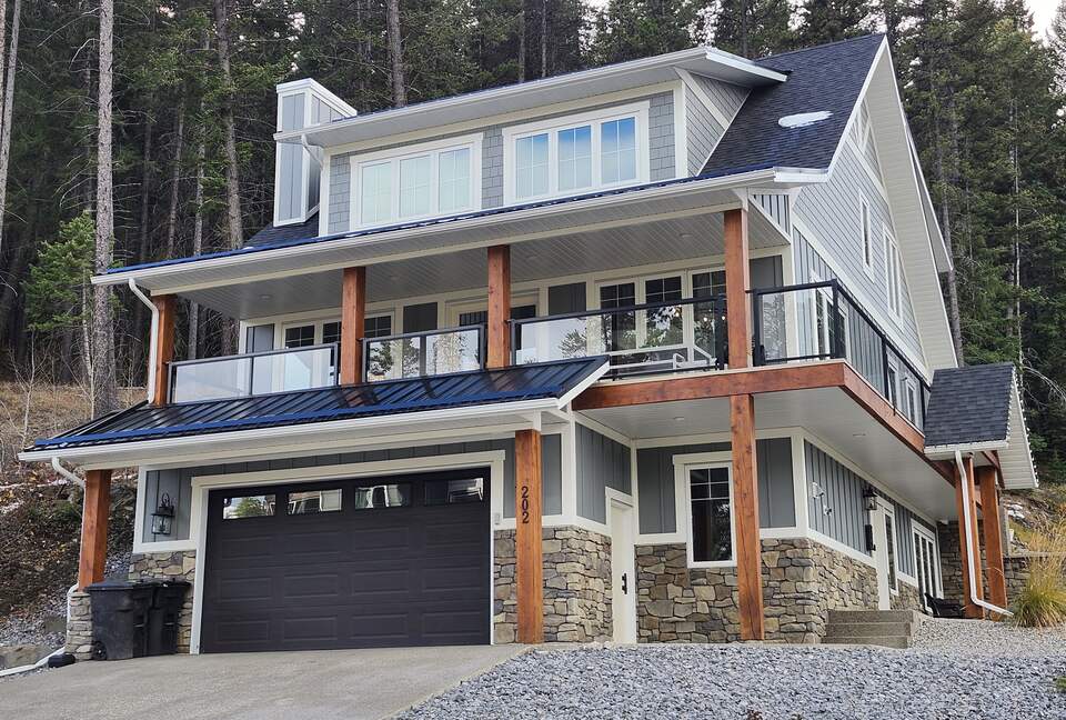 Front of the house.