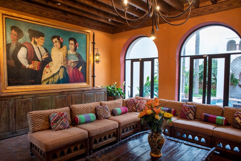 Colorful Courtyard Home in Central San Miguel - San Miguel de Allende, Mexico