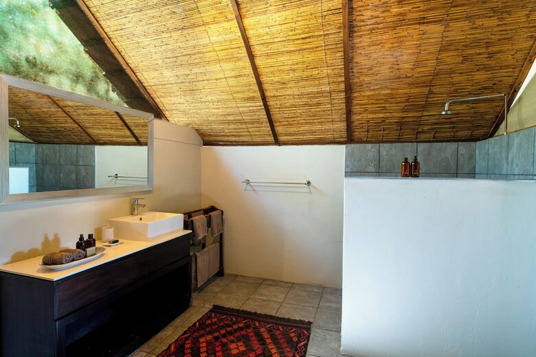 A Meru Safari Tent at the Ichingo River Lodge - Eastern Caprivi, Namibia