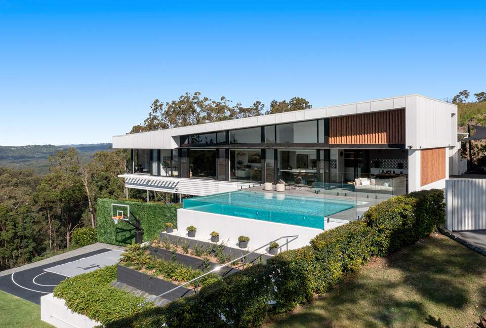 Modern Bonogin Retreat with Heated Pool & Coastal Vistas - Gold Coast, Australia