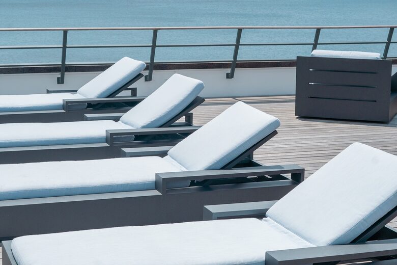 Rooftop Deck with Ocean and Mountain Views