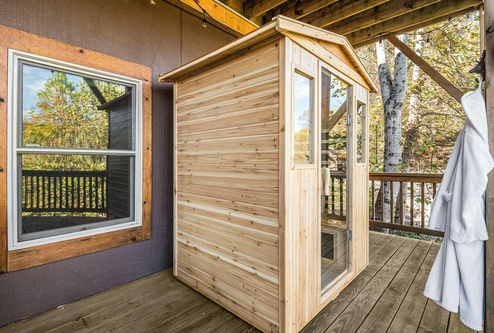 New infrared sauna added Aug 2025
