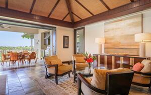 Elegant Hawaiian Retreat with Fairway Views - Kailua Kona, Hawaii