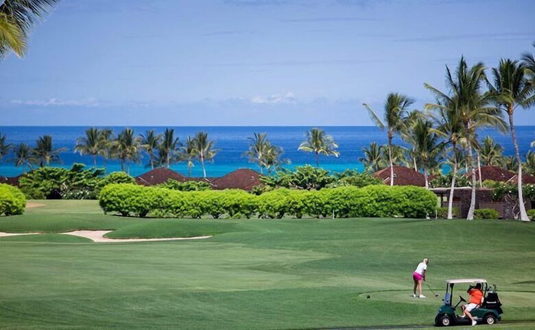 Elegant Hawaiian Retreat with Fairway Views - Kailua Kona, Hawaii