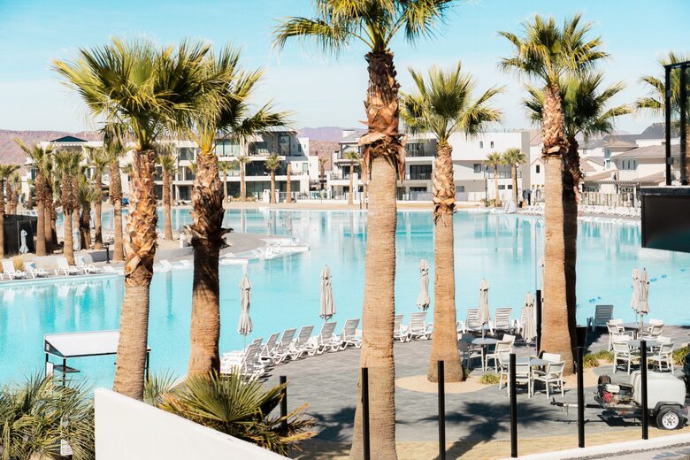 Lagoonfront Luxury Escape with Private Pool & Sky Decks - St. George, Utah