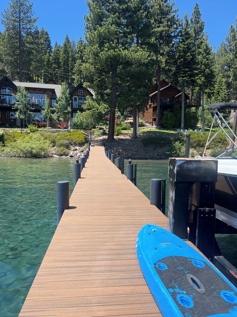 Prestige Lakefront Retreat with Pier Access & Expansive Views - Carnelian Bay, California