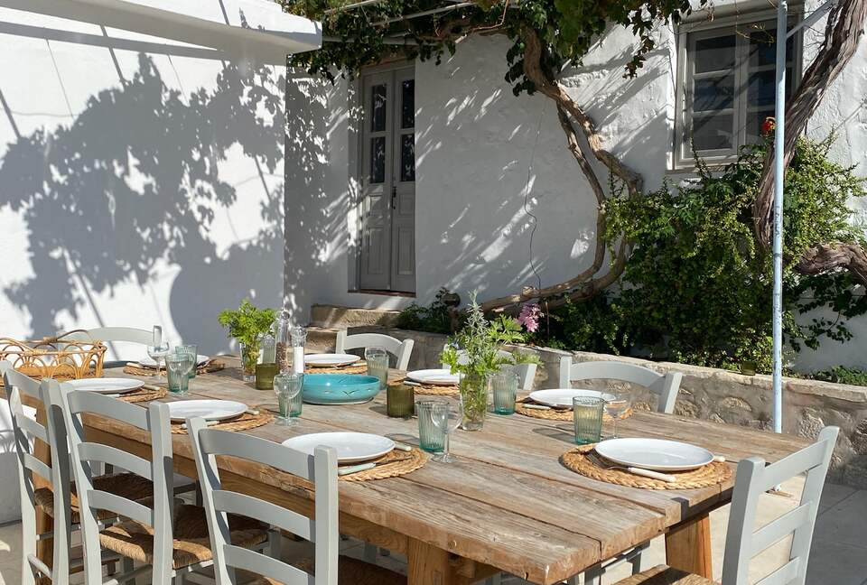 Outside table