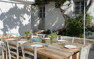 Outside table