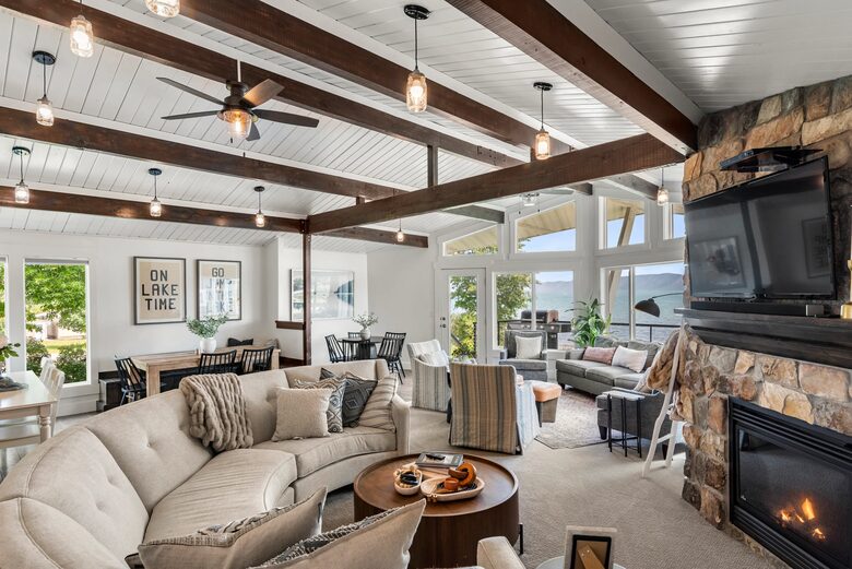Bear Lake Grand Retreat | Stylish, Spacious, and Steps from the Water - Garden City, Utah